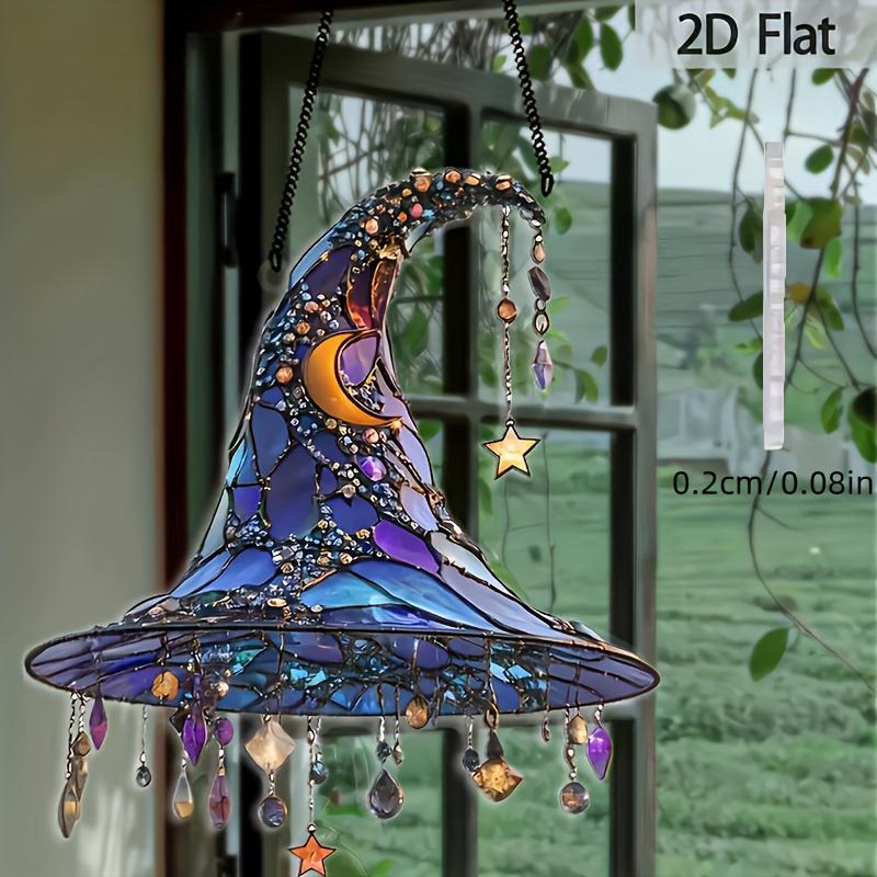 🌙 Noitahattu Design riippuva koriste Koriste