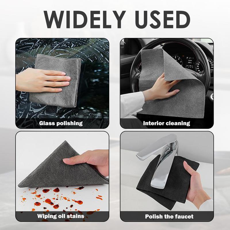 ✨Streak-Free mikrokuituliina - erittäin imukykyinen 11.8" × 11.8" Lint-Free Cleaner - puhdistusaine