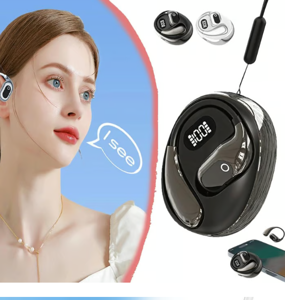 Écouteurs intra-auriculaires MS190 avec traduction en temps réel dans 156 langues via une application, Bluetooth 5.3
