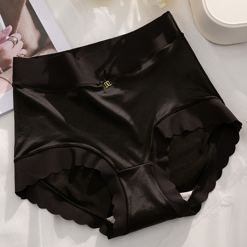 ( 🎁 2025 uudenvuoden kuuma myynti 70% pois🎁) Pay1 Get 2 (3pack) Premium Satin Antibakteerinen Ice Silk Kosteutta imevät pikkuhousut