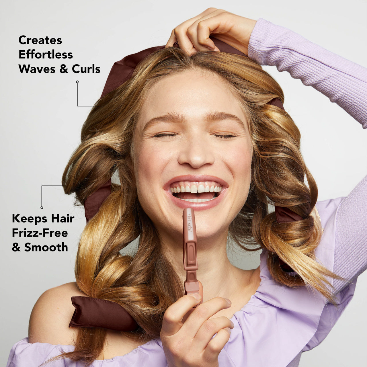 ✨Chocolate XL Satin Heatless Curling Kit - Suojaa hiuksesi 💫