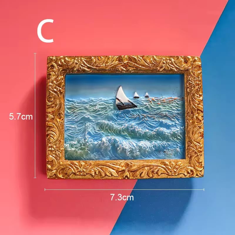 🎨Viimeinen päivä myynti 49% POIS💖Van Goghin inspiroima jääkaappimagneettisarja