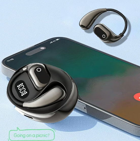 Écouteurs intra-auriculaires MS190 avec traduction en temps réel dans 156 langues via une application, Bluetooth 5.3