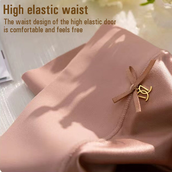 ( 🎁 2025 uudenvuoden kuuma myynti 70% pois🎁) Pay1 Get 2 (3pack) Premium Satin Antibakteerinen Ice Silk Kosteutta imevät pikkuhousut