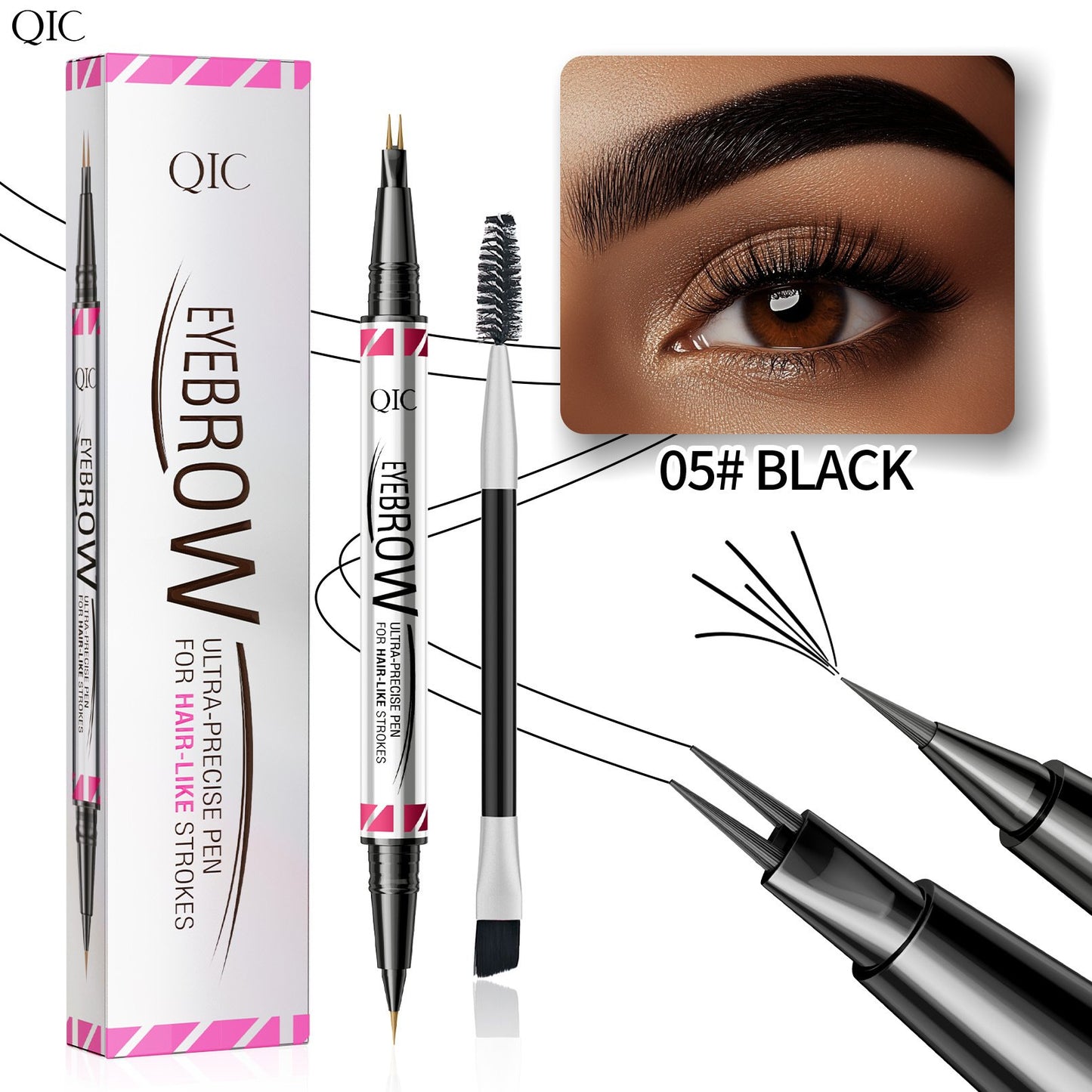 🎉✨3D Vedenpitävä Microblading Eyebrow -kynä
