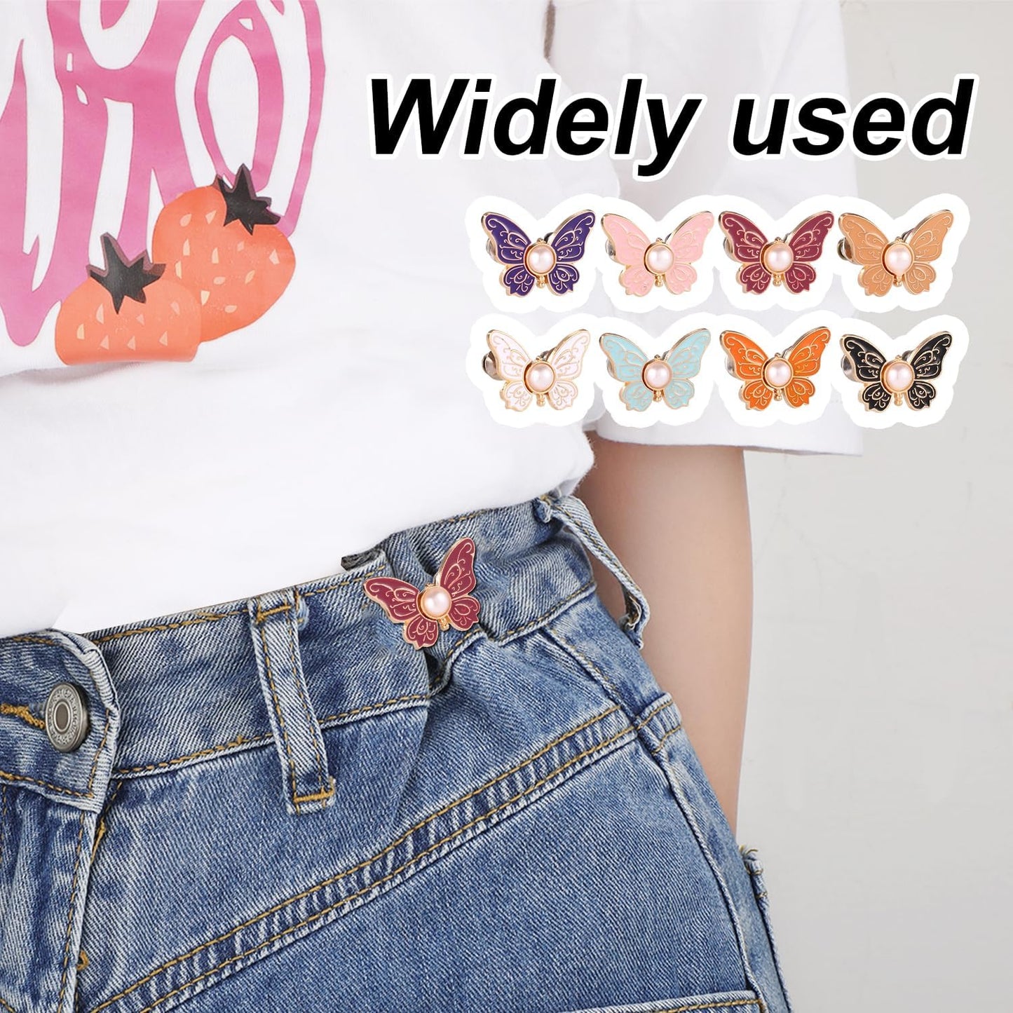 🔥 8 bandes en forme de papillon pour resserrer la taille