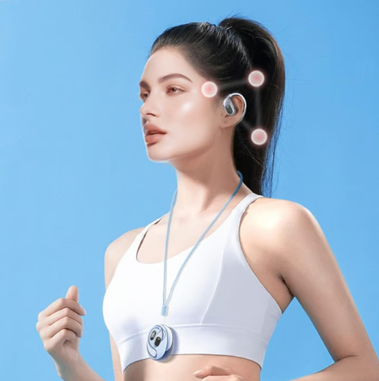 Écouteurs intra-auriculaires MS190 avec traduction en temps réel dans 156 langues via une application, Bluetooth 5.3