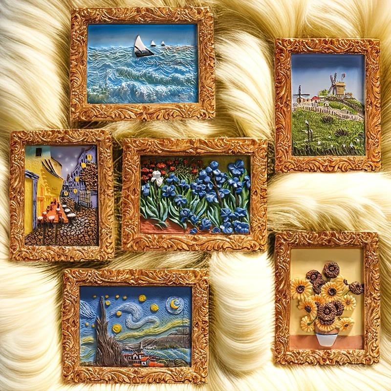 🎨Viimeinen päivä myynti 49% POIS💖Van Goghin inspiroima jääkaappimagneettisarja