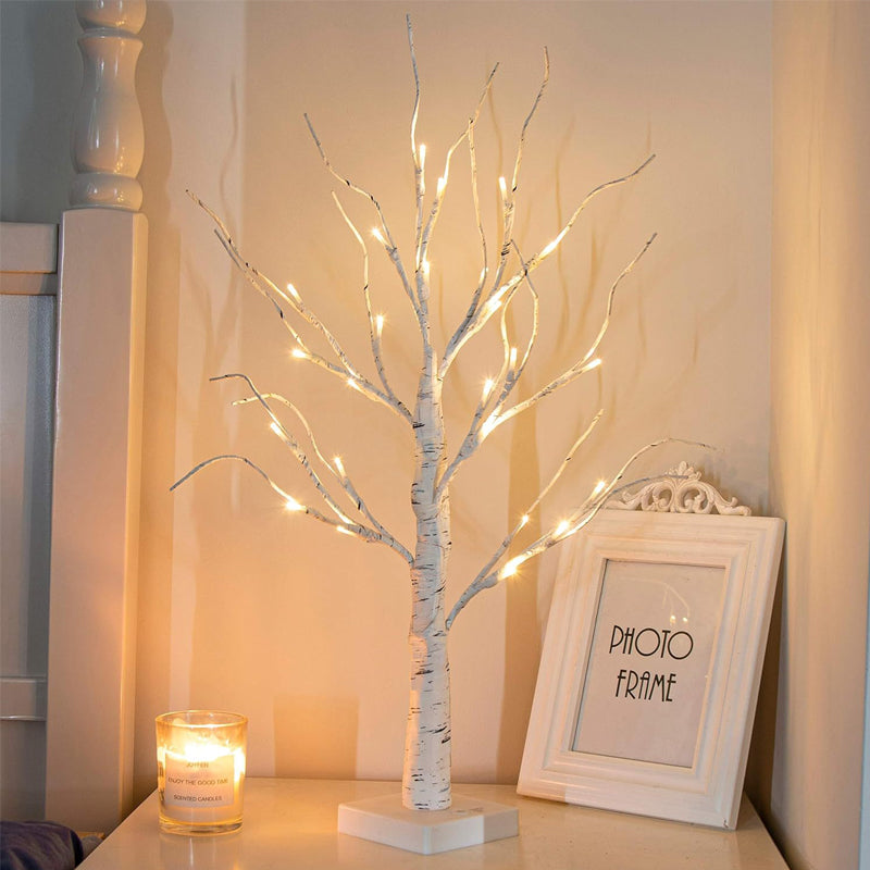 🎄Keinotekoiset LED-puuvalot: Tuo kotiisi lämpöä💡