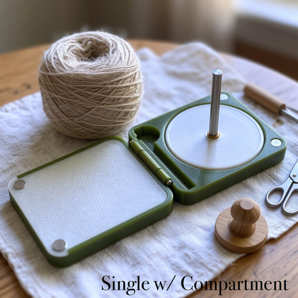 🧶 Porte-pelote portable pour le crochet et le tricot
