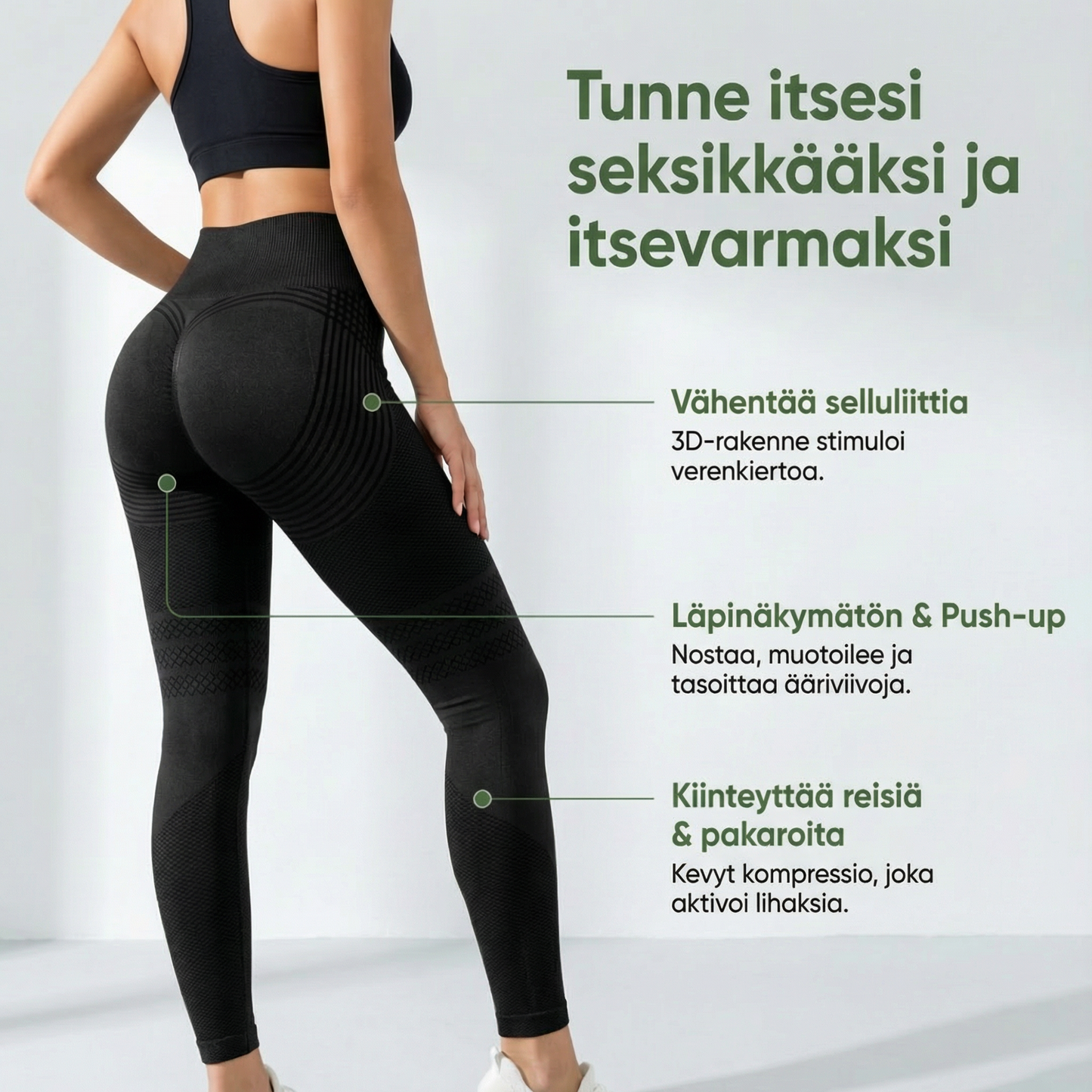 Legging 3D Sculpt – Sculptez votre silhouette sans effort