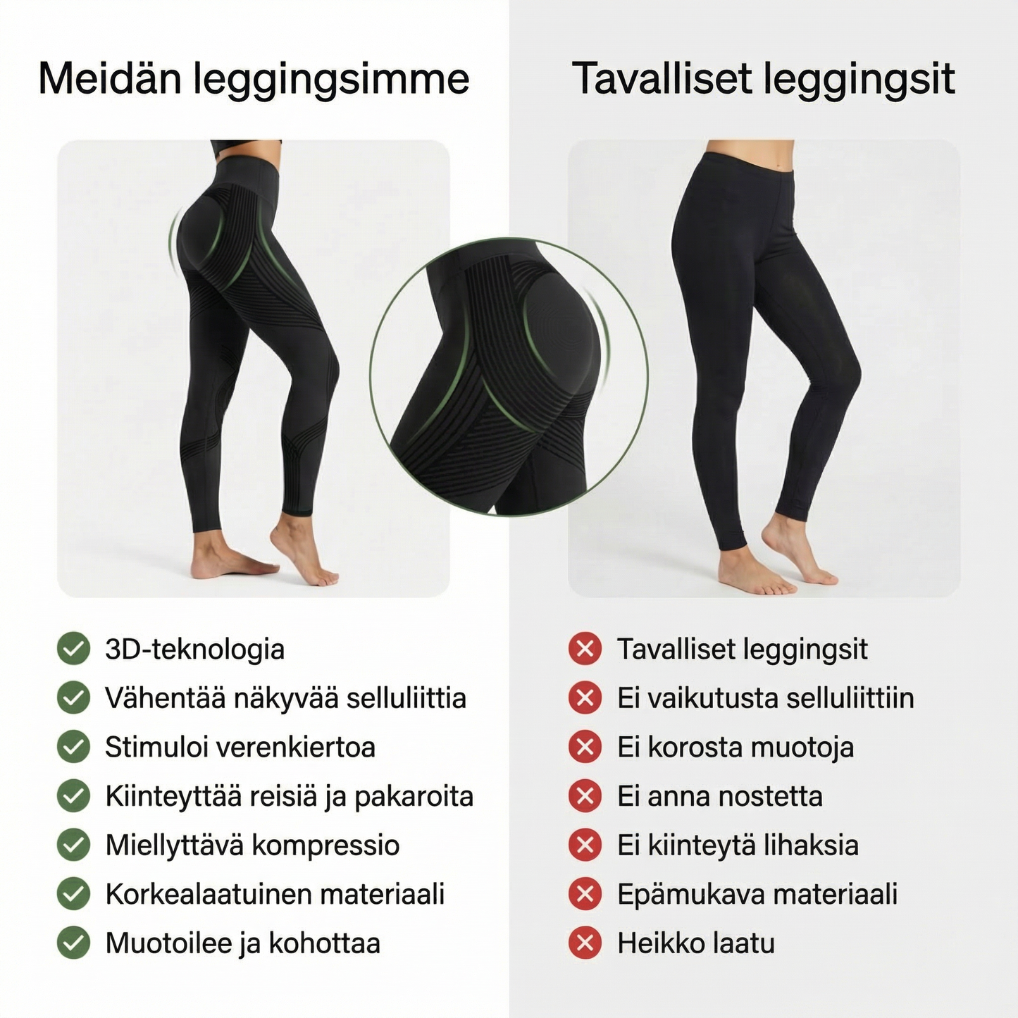 Legging 3D Sculpt – Sculptez votre silhouette sans effort