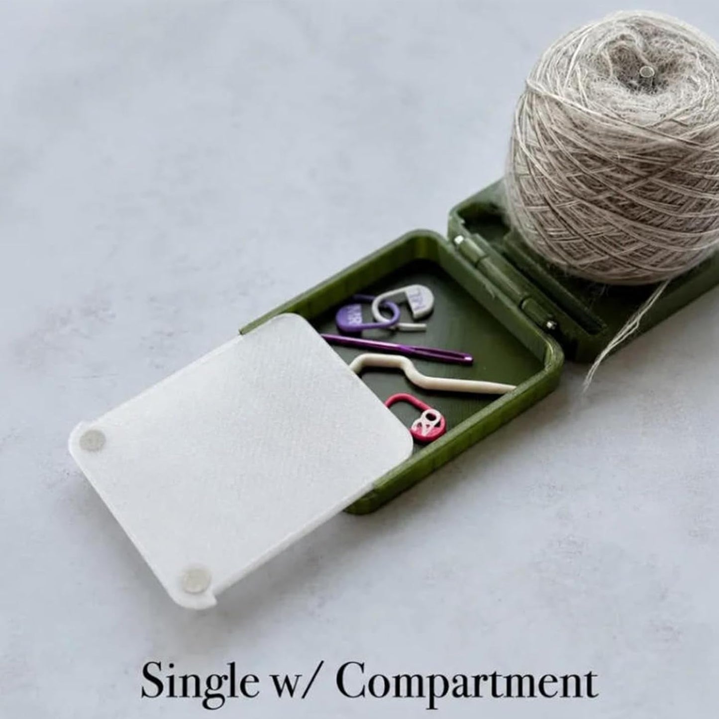 🧶 Porte-pelote portable pour le crochet et le tricot