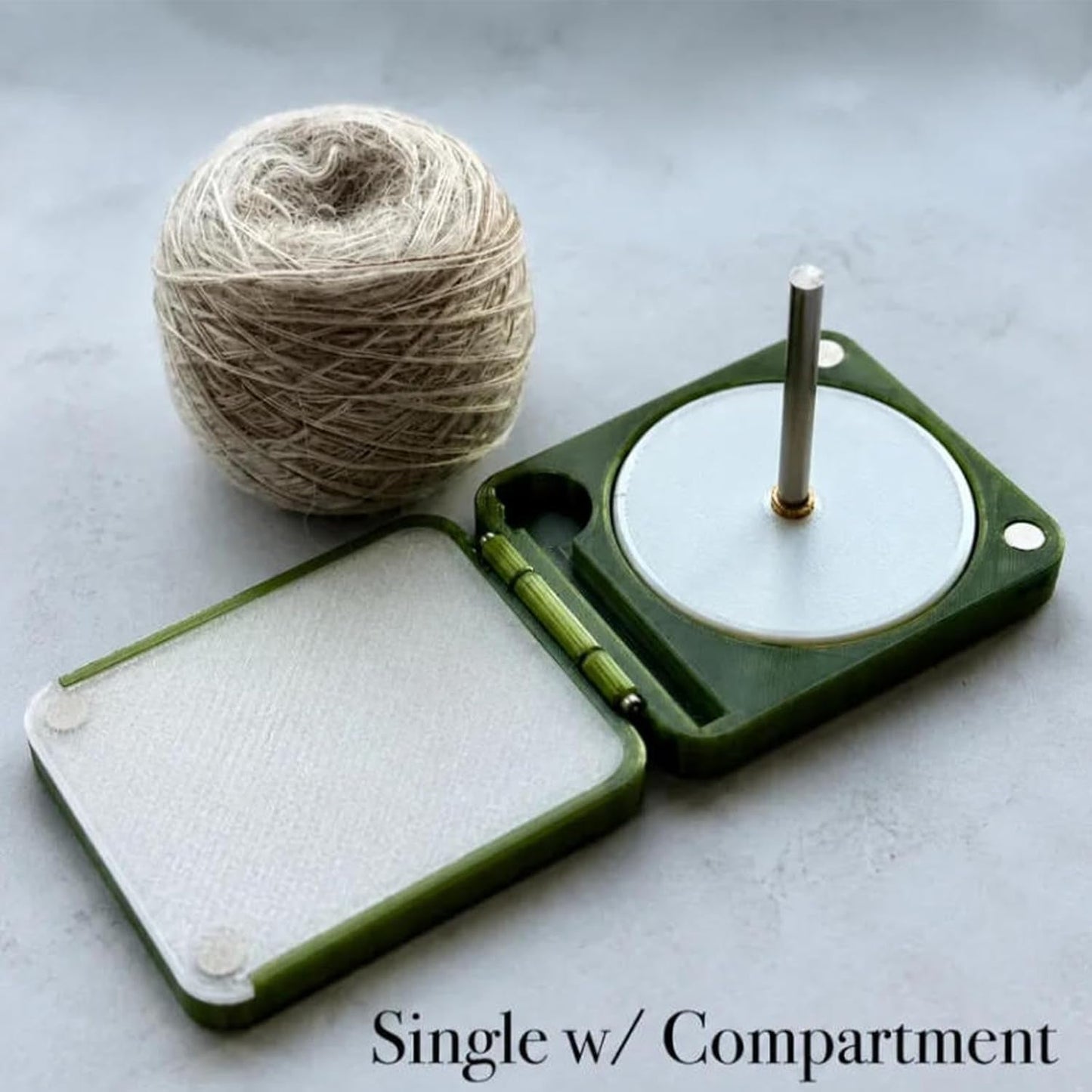 🧶 Porte-pelote portable pour le crochet et le tricot