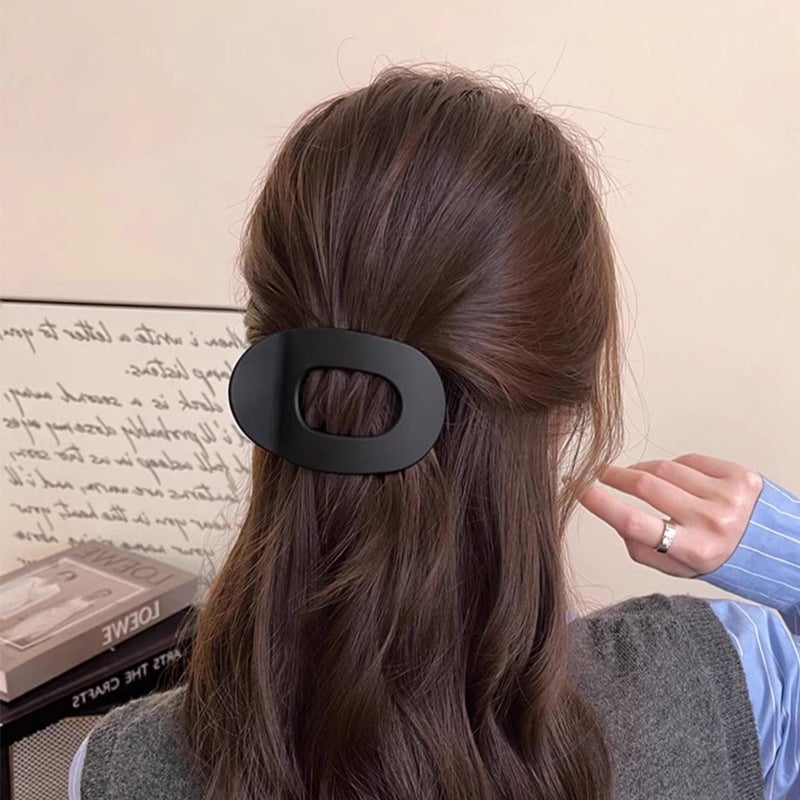 💖Casual Monipuolinen Monipuolinen yksivärinen tasainen väri Lay Hair Clip