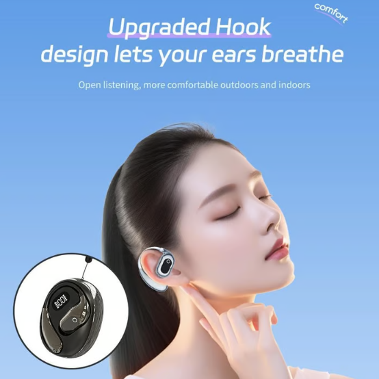 Écouteurs intra-auriculaires MS190 avec traduction en temps réel dans 156 langues via une application, Bluetooth 5.3