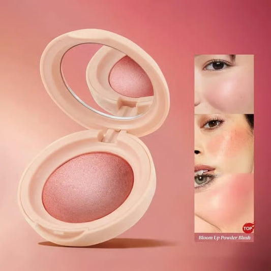 🌸Bloom Up Baked Highlight Blush -poskipuna - Kohentaa ihon sävyä välittömästi💐