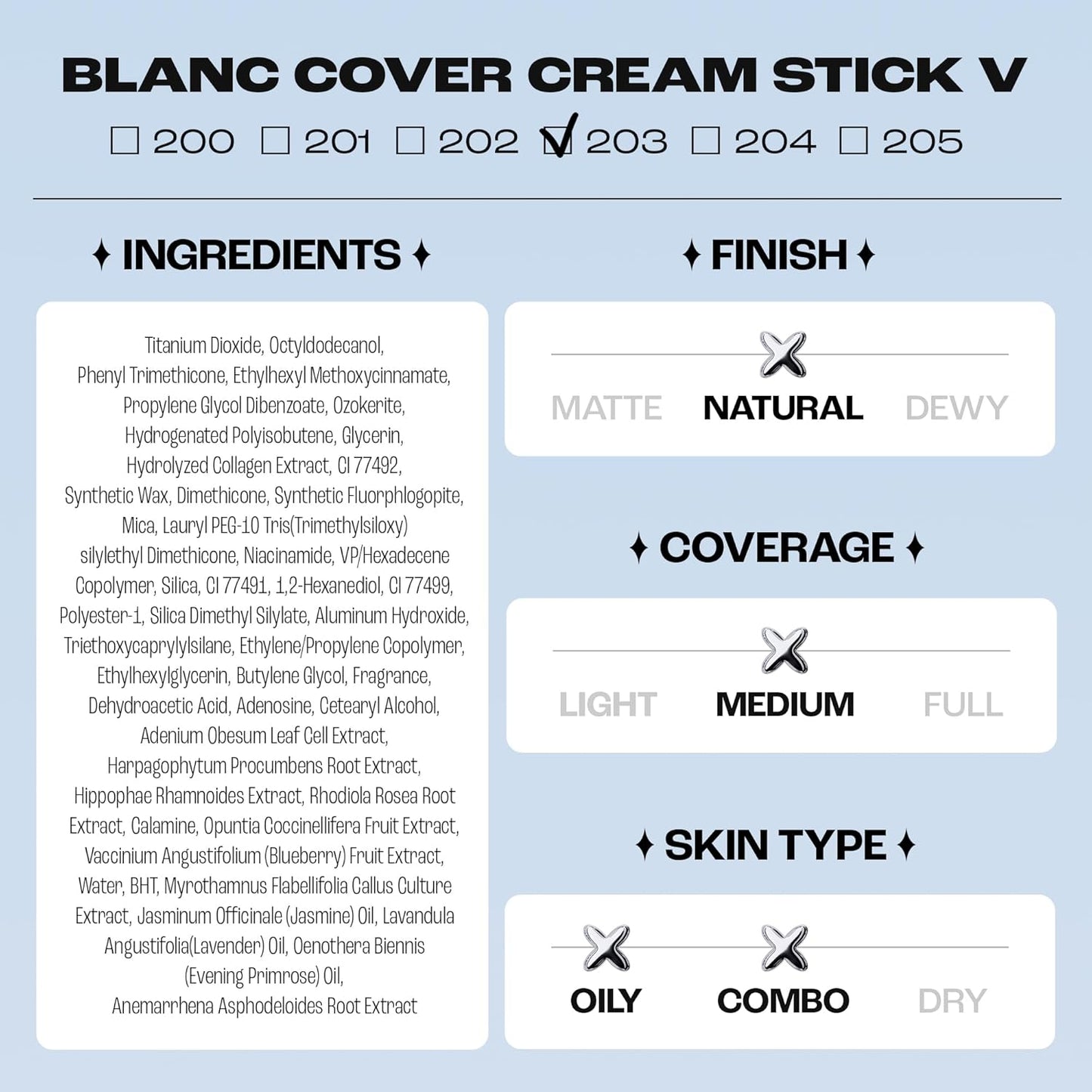 🎁🎉Tutustu Blanc Cover Stick V -tuotteeseen – kaikki tarvitsemasi kauneudenhoidossa yhdessä tuotteessa!