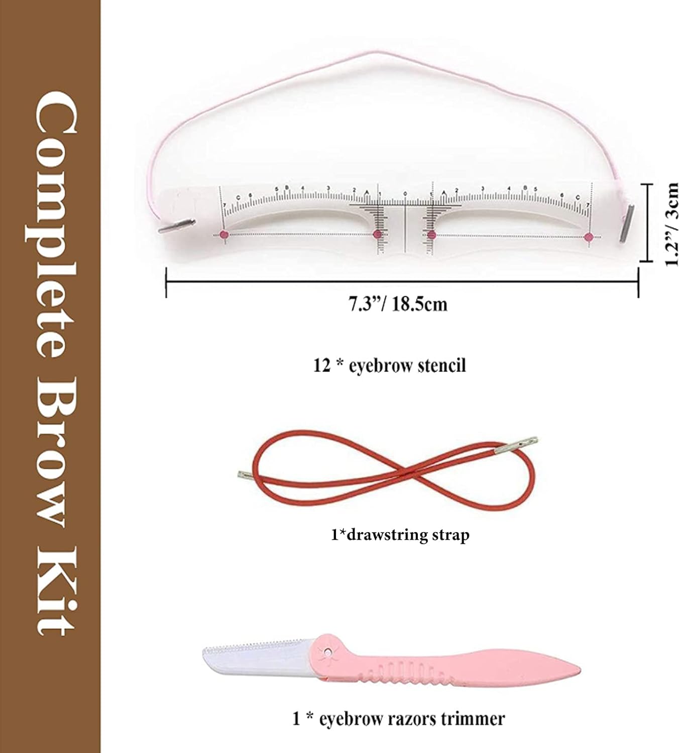 🔥2025 Uusimmat🔥Brow Magic Pro - 3-sekunnin täydelliset kulmakarvat -setti (12 kpl)