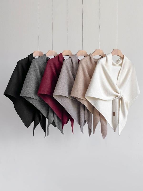 💫Naisten yksivärinen huivi kaikkina vuodenaikoina🧣