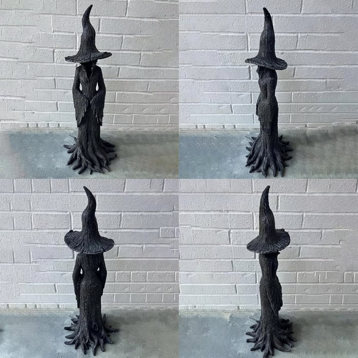🔥LAST DAY 49% OFF - 🧙‍♀️💫Käsin maalattu lumoava noita-patsas: (✨Sama kuin videolla).