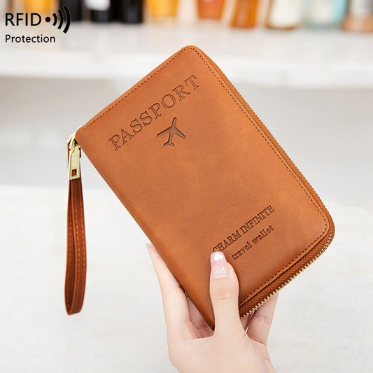 🏆RFID-passikotelo lompakkoon/passikotelo vetoketjulla