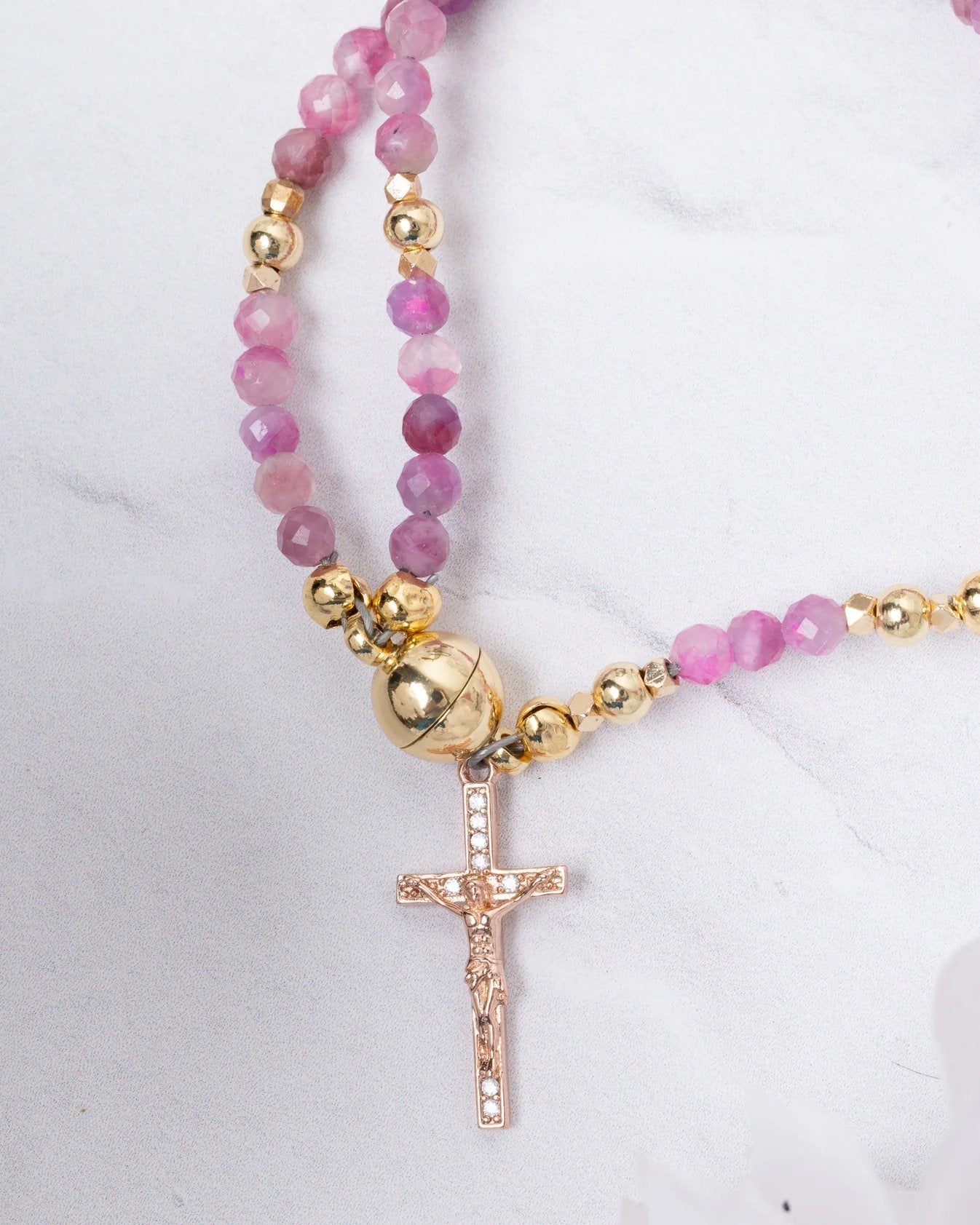 🔥 Offre à durée limitée – Valable 24 heures seulement 🔥 -49 % – ✝️ Bracelets-chapelets faits main 📿