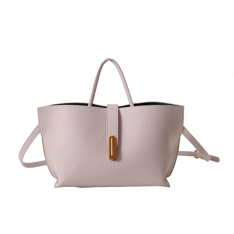 🌸Kuuma tarjous -50%🌸💎Naisten elegantti yksivärinen ranskalaistyylinen käsilaukku