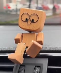 ✨Suloinen pieni nukke: 12 magneettista ilmeitä🎭+ heiluu🎈, täynnä suloisuutta!