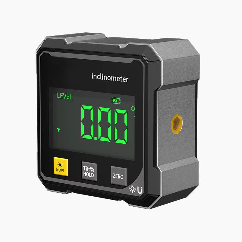 ✨4-puoleinen magneettinen digitaalinen kulmamittari, jossa on laser📐