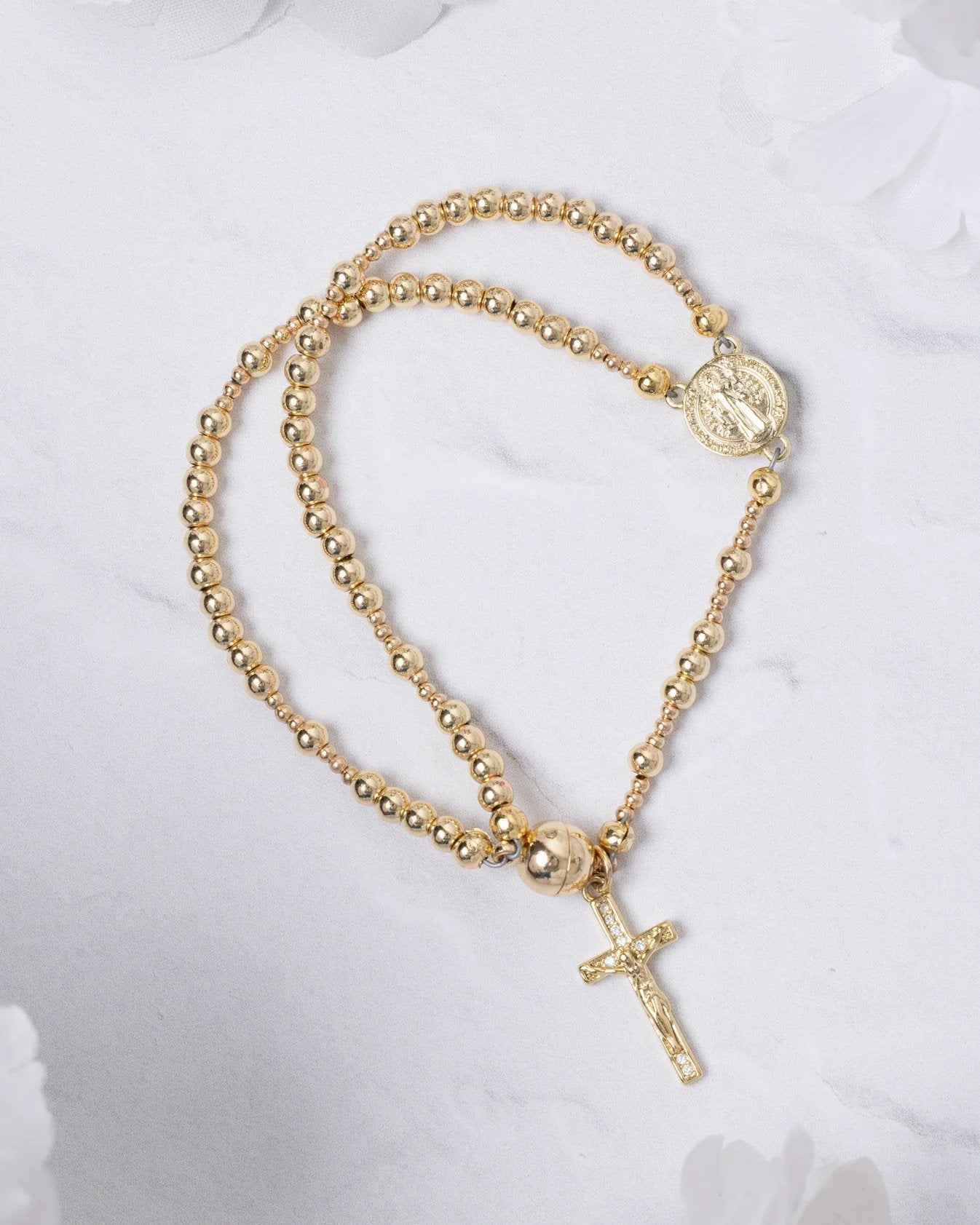 🔥 Offre à durée limitée – Valable 24 heures seulement 🔥 -49 % – ✝️ Bracelets-chapelets faits main 📿