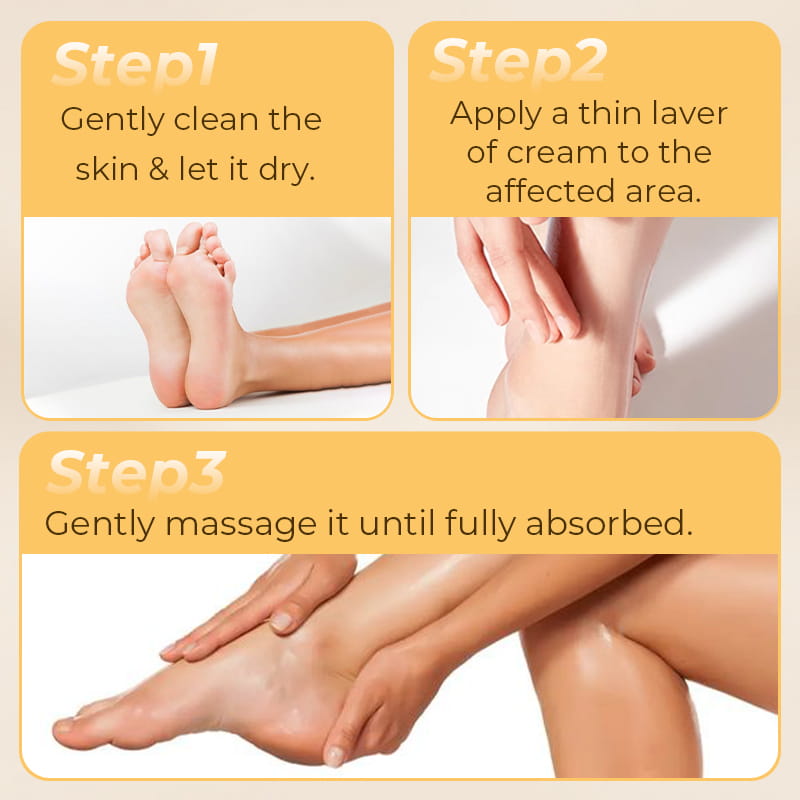 Crème hydratante et anti-gerçures pour les pieds
