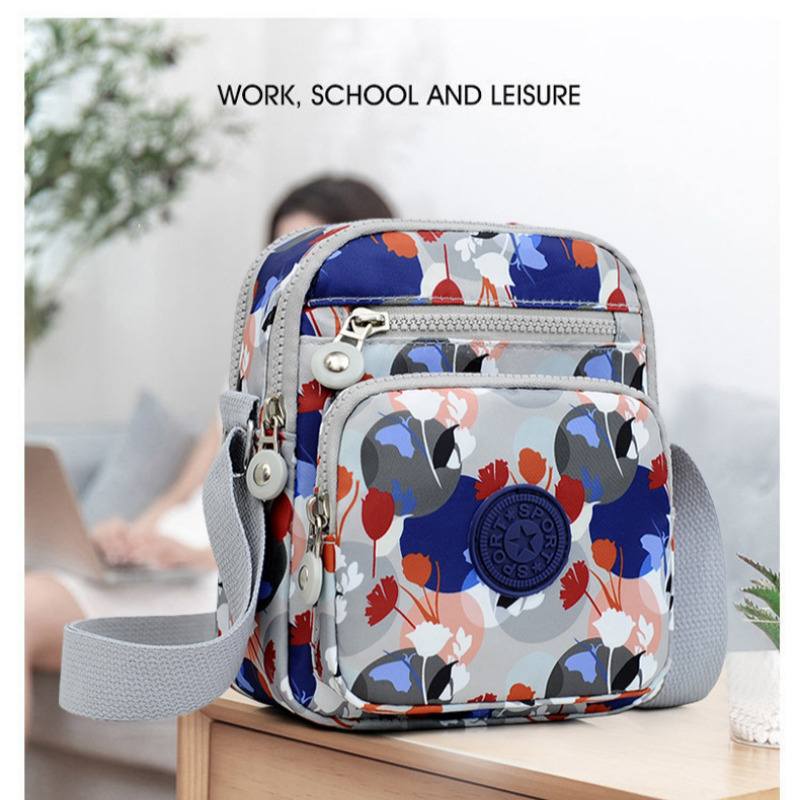 ✨50 % alennus - Tyylikäs kevyt laukku, jossa on useita lokeroita lisäsäilytystilaa varten👜