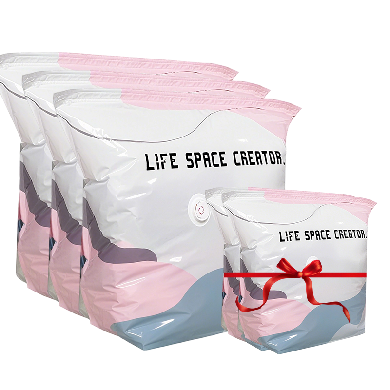 Grands sacs de rangement sous vide pour la compression – sans pompe