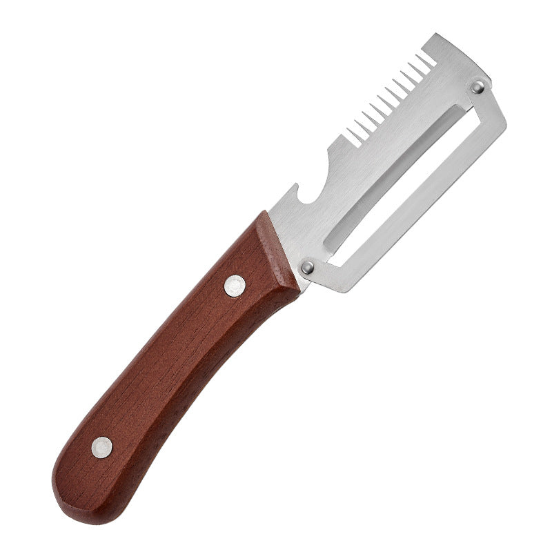 Outil de cuisine 3 en 1 pour râper et éplucher les oignons verts
