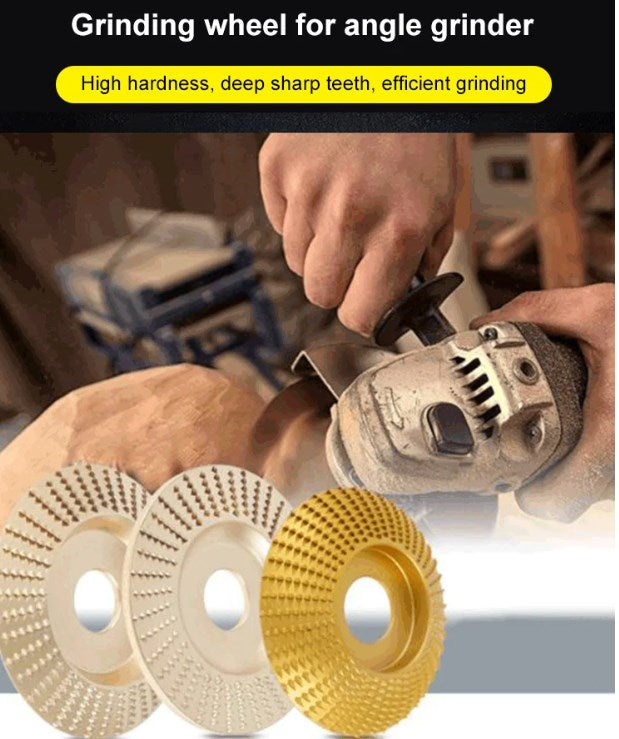 ⚙️ Disque de meulage pour le travail du bois — coupe rapide, tranchant et durable, adapté aux meuleuses d'angle.