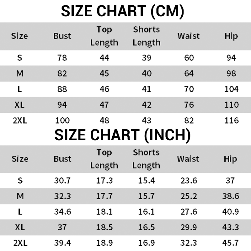 Ensemble 2 pièces pour femme : haut à col en V et short